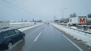 DAF CF POV Mellingen nach Büren an der Aare 2.Teil - Rast. Gunzgen-Nord bis Ausfahrt Solothurn-Ost