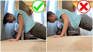 How to do Pushups for beginners