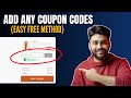 Easily Add Coupon Code in WordPress (Free Plugin)