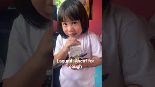 Lagundi Ascof for Cough 😂😂😂