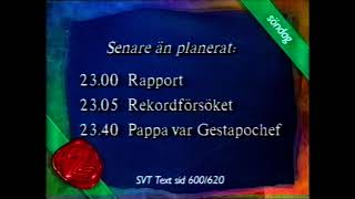 TV2 Avslutning - 1996-01-06