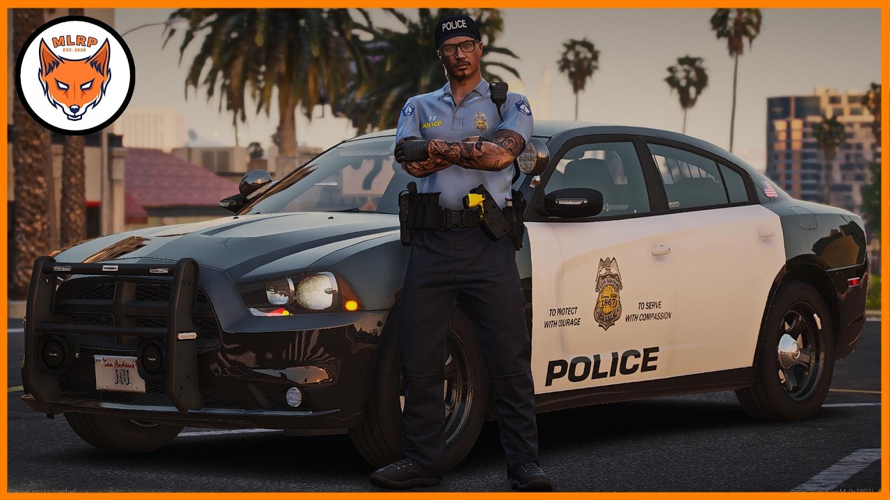 Amazing Patrol As A Police Supervisor In Gta 5 Rp Police Rp On Fivem