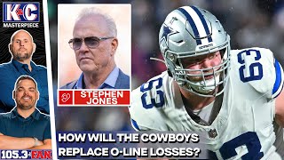 Stephen Jones On Cowboys Fans Offseason Concerns, Offensive Line Options | K&C M
