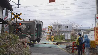 JR東北本線　曲松踏切