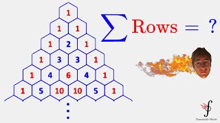 Pascal's Triangle & its Sum of Entries of Each Row [Binomial Theorem, Generating Polynomial]