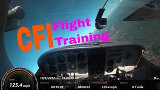 CFI Student Flight Training | Cessna 182 RG | Lazy Eights \u0026 Stalls