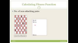 8 Queen's problem using genetic algorithm