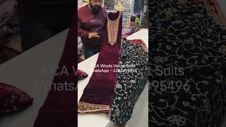 KCAWools वेलवेट के गरम सूट Velvet Embroidery Woolen Suits #999* #6283495496