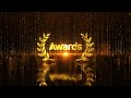 Gold Luxury Award Logo Reveal - After Effects Template