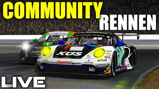 COMMUNITY RENNEN in IRACING! - GT3 HOCKENHEIM und DAYTONA! | Noah Eder LIVE