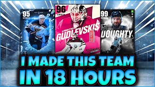 What's The Best Team You Can Make in 18 Hours Of HUT? | NHL 24