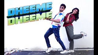 Dheeme Dheeme Dance | Tony Kakkar ft. Neha Sharma | choreographed By Aakash Saxena