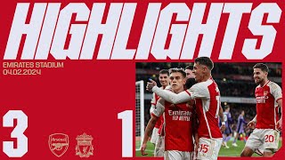 A BIG THREE POINTS! | Arsenal vs Liverpool (3-1) | Highlights | Saka, Martinelli, Trossard