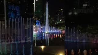 吉隆坡双子塔音乐喷泉⛲其三