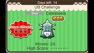 Pokemon Shuffle: Celesteela Ultra Beast!!!