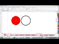 Tutorial Trik cara Pisahkan outline dari object dengan ( Ctrl + Shift + Q ) di Coreldraw