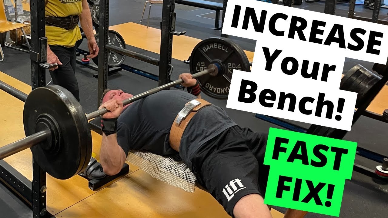 Quick Tip To Improve Your Bench Press | FAST FIX! - YouTube