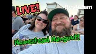 Homestead Hangout #22725 weekly livestream Kansas couple chats and kahoot