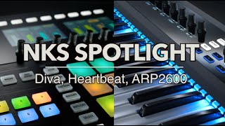 Native Instruments NKS Spotlight: Diva, Heartbeat, ARP2600