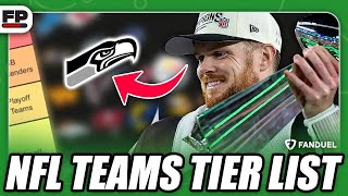 How many teams can win the Super Bowl? Team Tier List ft. G-Stack & Austin | Presented by FanDuel