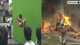 Enthiran fire scene making Part -2 l எந்திரன் Behind the scenes l Shankar l Superstar Rajinikanth