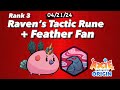 Raven's Tactic Rune/ Feather Fan/ Rank 3: Axie Infinity Origin Season 8 Epic Era Meta