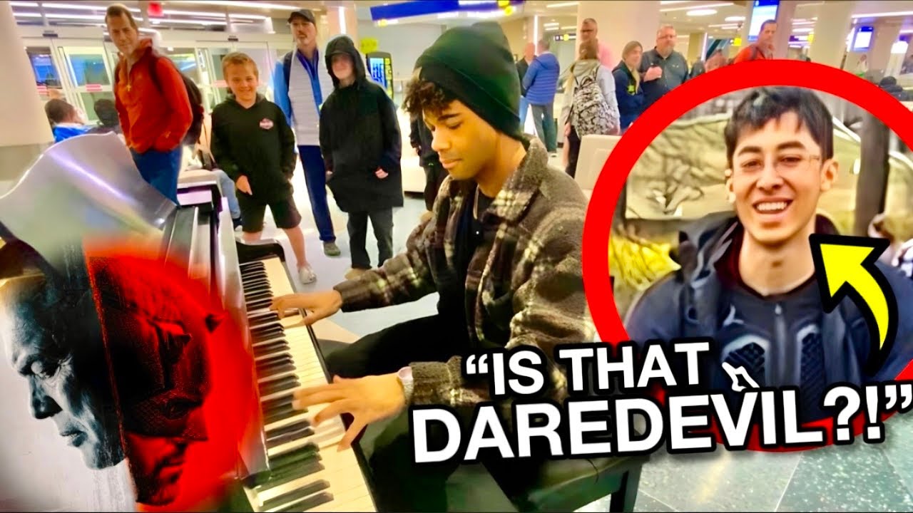Playing Daredevil S Theme On Piano In Public Youtube