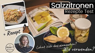 Marokkanische Salzzitronen - Rezepte Test | in Annas Küche