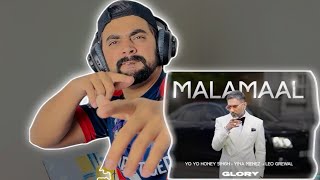 Malamaal (Visualizer) Reaction Video : Yo Yo Honey Singh | Yina Menez | GLORY | Bhushan Kumar