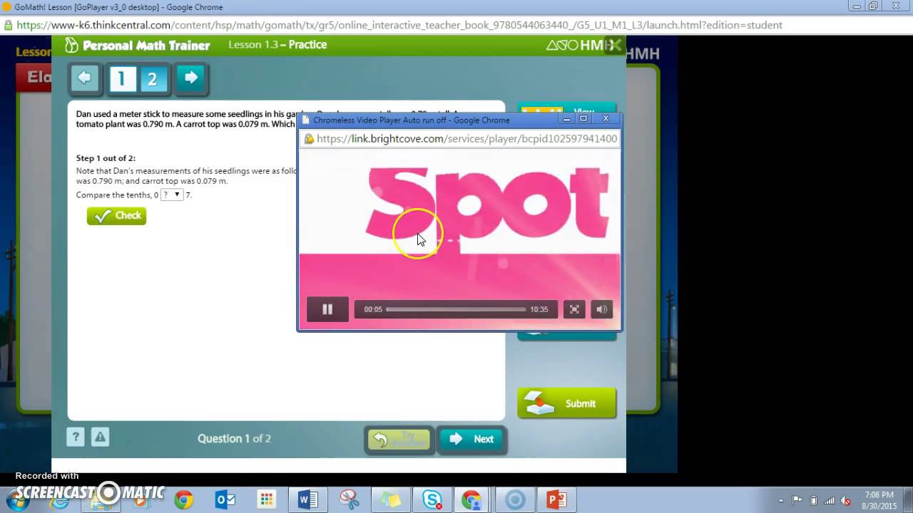 Flipped Math Class Intro Youtube