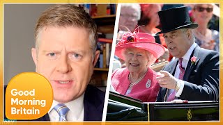 Royal Editor Quizzed On Whether Royal Family Support Prince Andrew Before Sexual Assault Trial | GMB