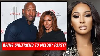 At 40, Martel Holt DARES To Bring Girlfriend To Melody Party!