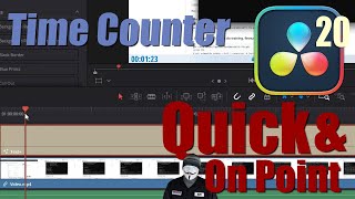 Add Timer DaVinci Resolve 20 How To Create Countdown Timecode Counting Video Compound Clip Counter