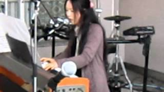 「ひまわり」　～いわき街なかコンサート 2011/10/15～　演奏：粥塚舞