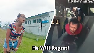 Don't punch a cop! Otherwise you will regret it !