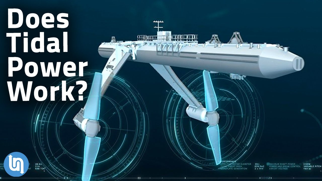 Can Underwater Turbines Work? Tidal Power Explained - YouTube