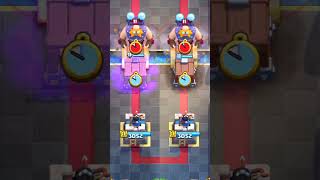 EVOLVED GOBLIN CAGE VS NORMAL GOBLIN CAGE! #clashroyale #shorts