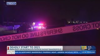 2 days of shootings leave 4 dead in Bakersfield