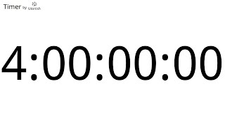 4 Day Countdown Timer