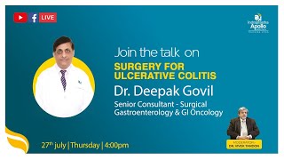 Surgery for Ulcerative Colitis - Dr. Deepak Govil