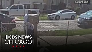 Mail carrier caught on video dropping packages over Chicago woman's fence