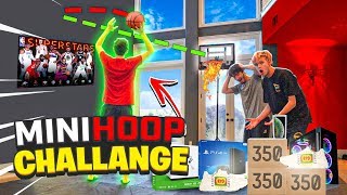 MINI HOOP Make the Shot Ill Buy you ANYTHING CHALLENGE