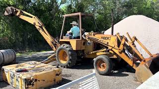 Case 580C Backhoe