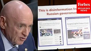 Mark Kelly Warns Of Russian Disinformation Efforts Targeting Swing-State Voters