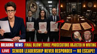 FINAL BLOW! Three Prosecutors Objected — Leadership Refused To Respond