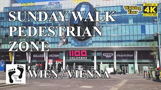 💥 Wien, Fussgängerzone, Favoritenstrasse, Vienna City Walking, 4k, 60fps