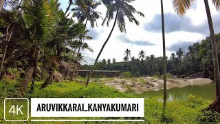 Relaxing nature walk in Aruvikkarai | Paraliyar river bank | Kanyakumari | Tamilnadu | India | 4K