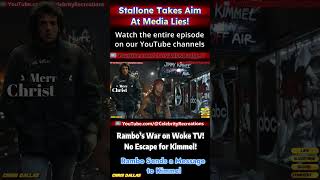 Stallone Takes Aim At Media Lies! Kimmel’s Career Under Siege! Rambo Ends Kimmel’s Show!