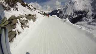 Talabfahrt Hintertuxer Gletscher [HD]