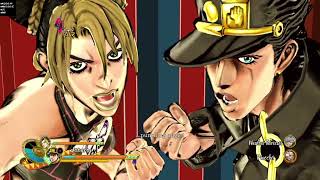 Jotaro And Jolyne Beatdown with Jolynes Official Theme